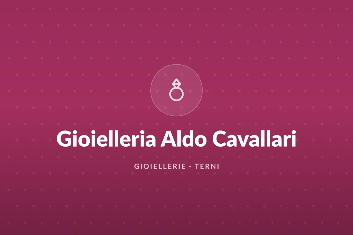 Gioielleria Aldo Cavallari