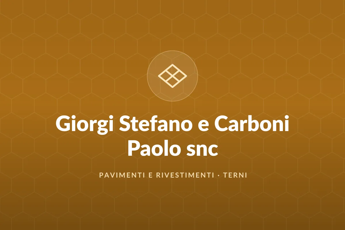 Giorgi Stefano e Carboni Paolo snc