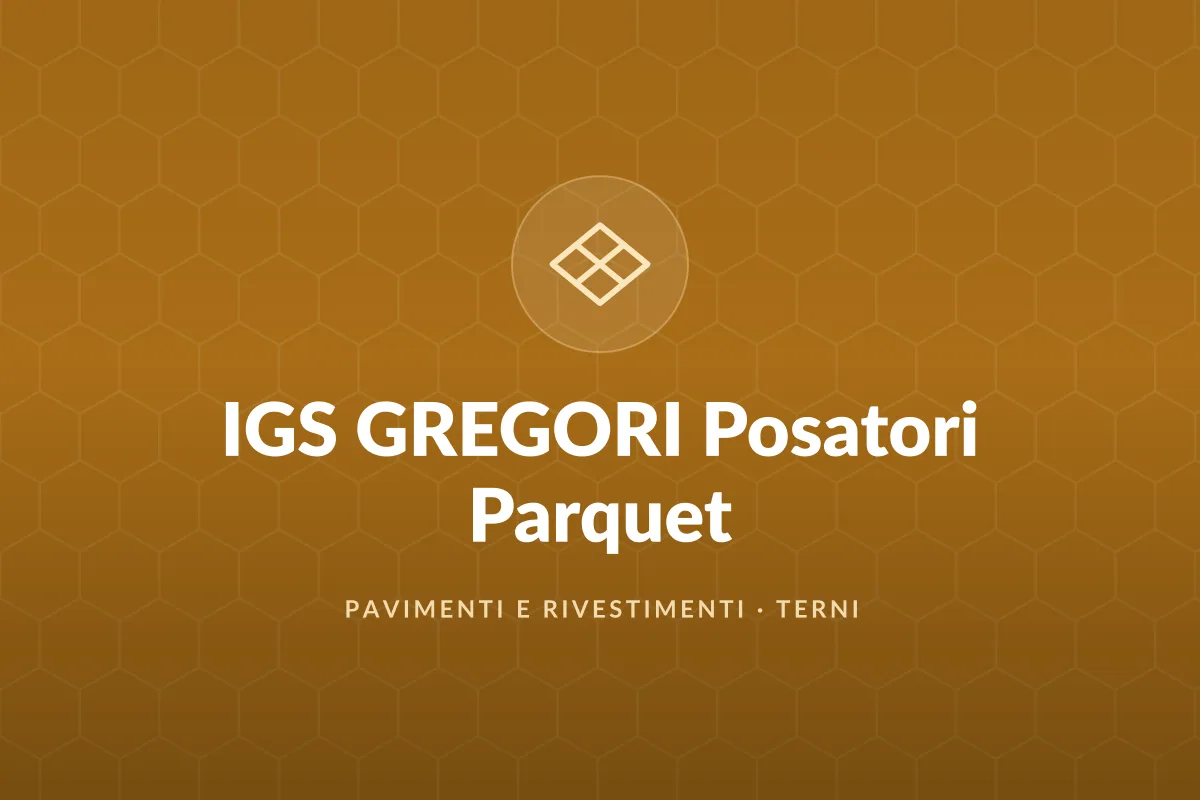 IGS GREGORI Posatori Parquet