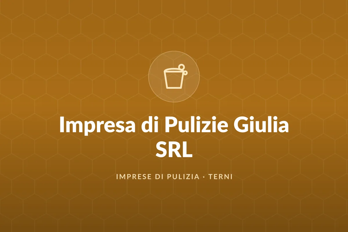Impresa di Pulizie Giulia SRL