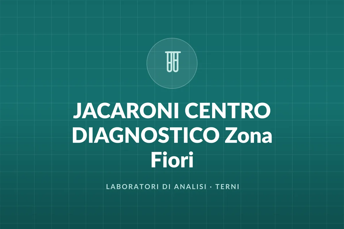 JACARONI CENTRO DIAGNOSTICO Zona Fiori