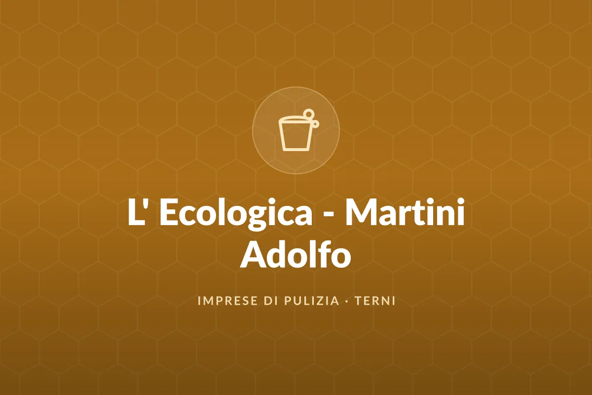 L' Ecologica - Martini Adolfo