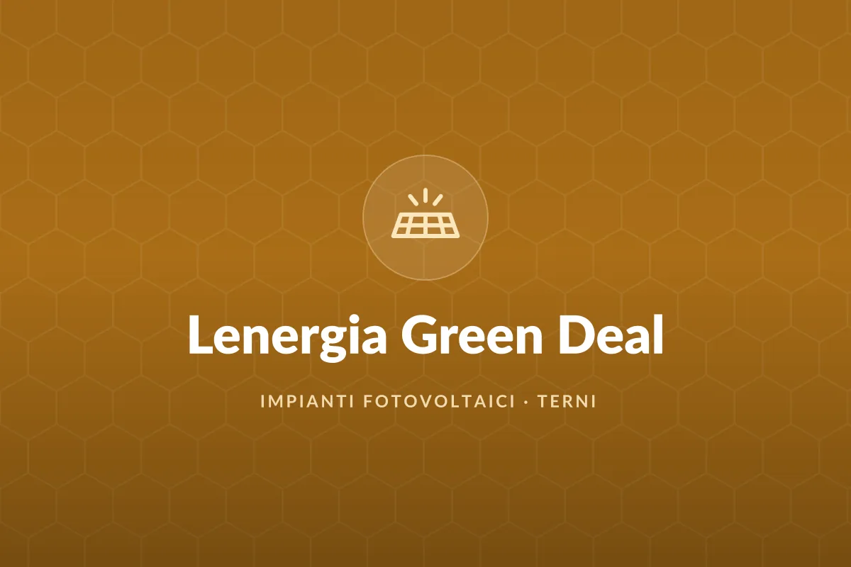 Lenergia Green Deal