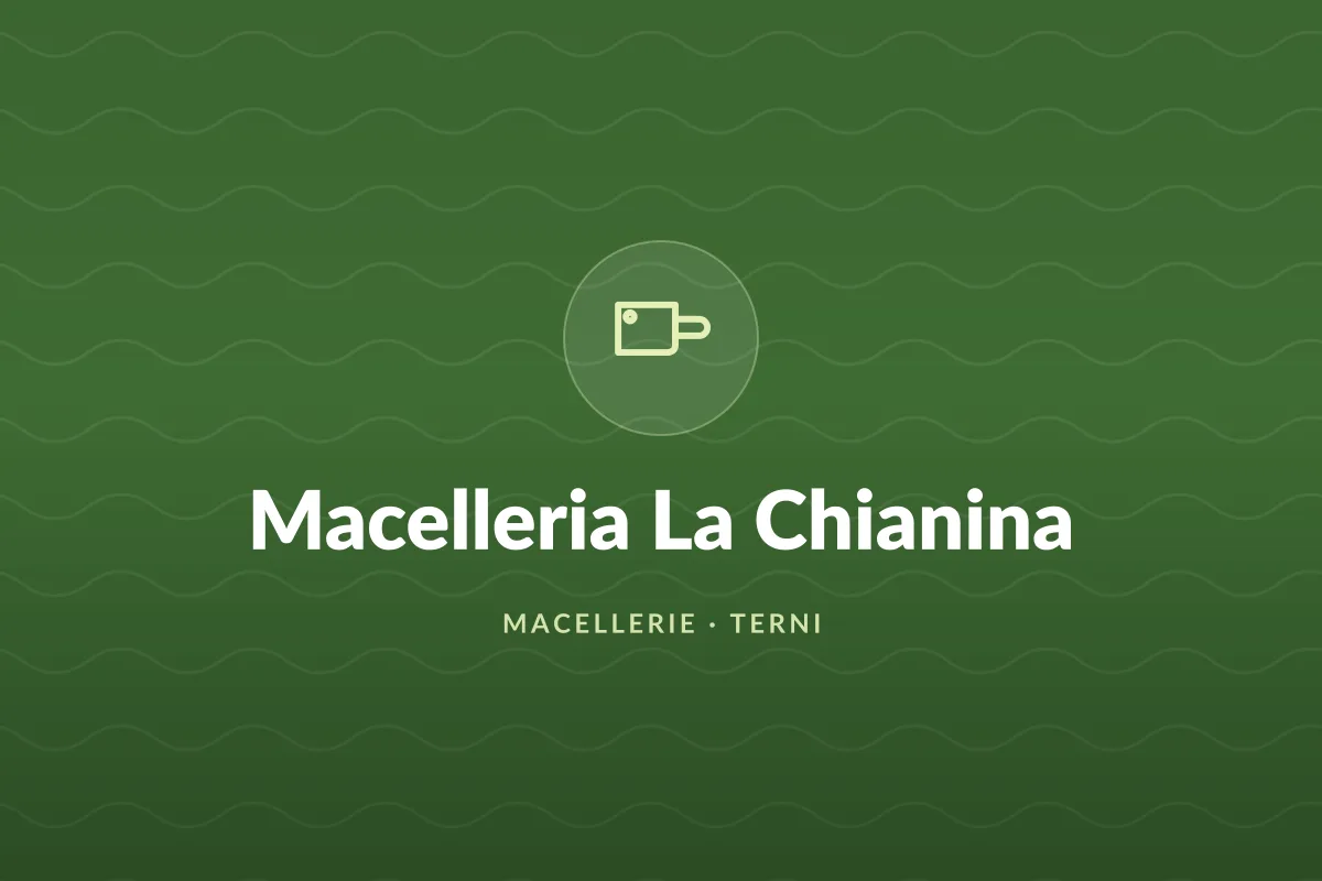 Macelleria La Chianina