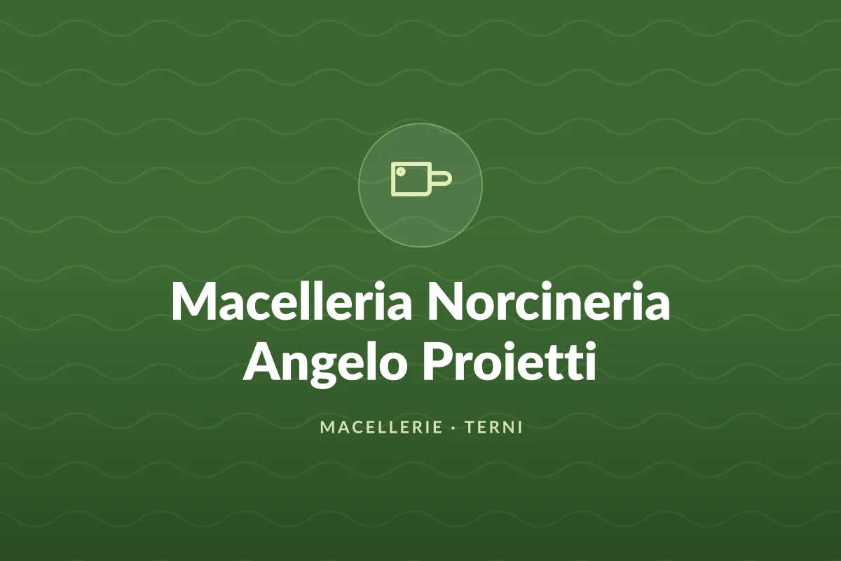 Macelleria Norcineria Angelo Proietti