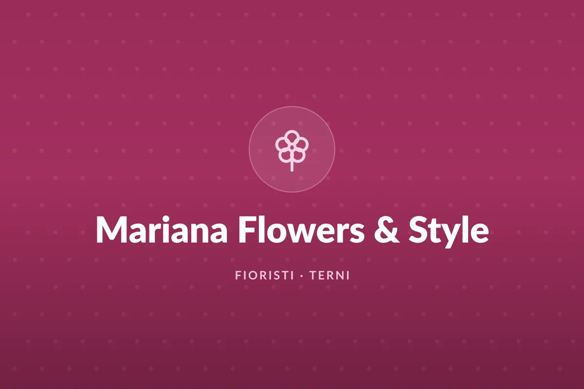Mariana Flowers & Style