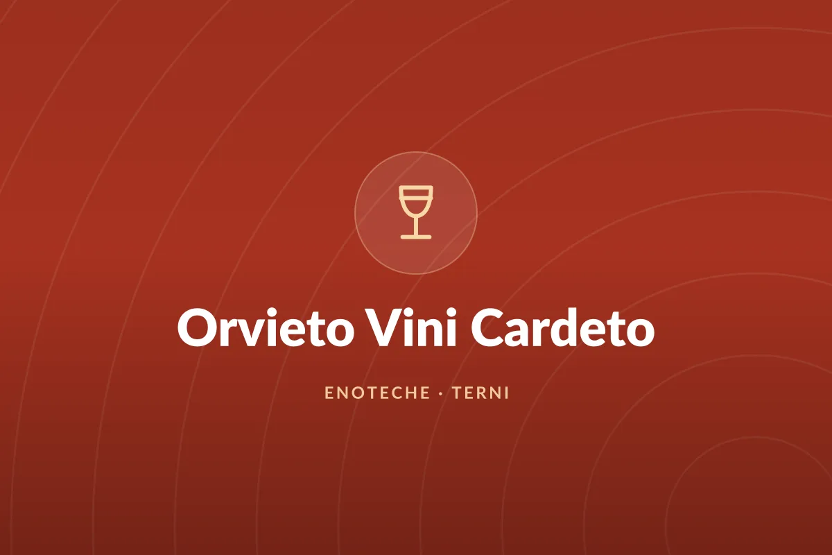 Orvieto Vini Cardeto