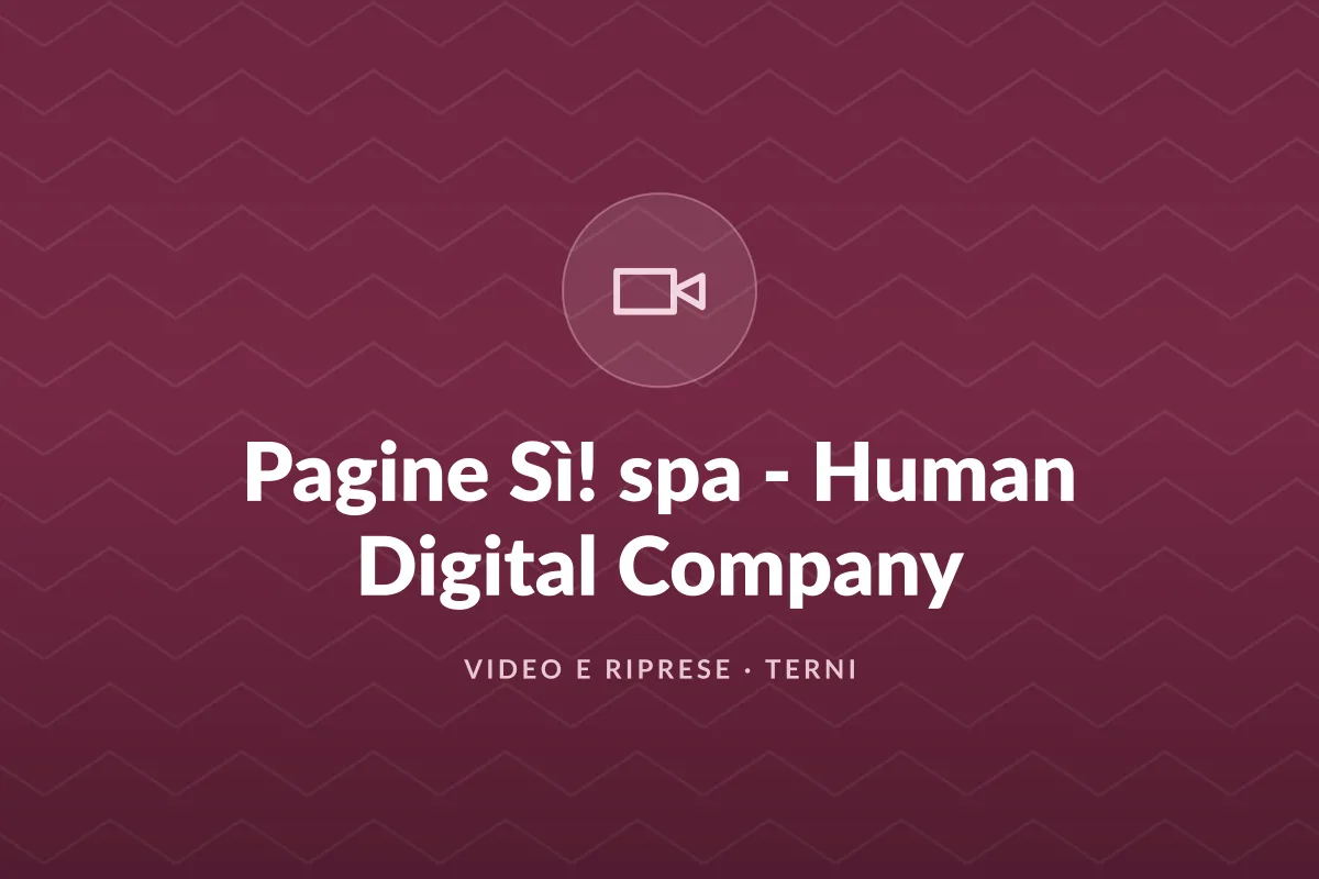 Pagine Sì! spa - Human Digital Company