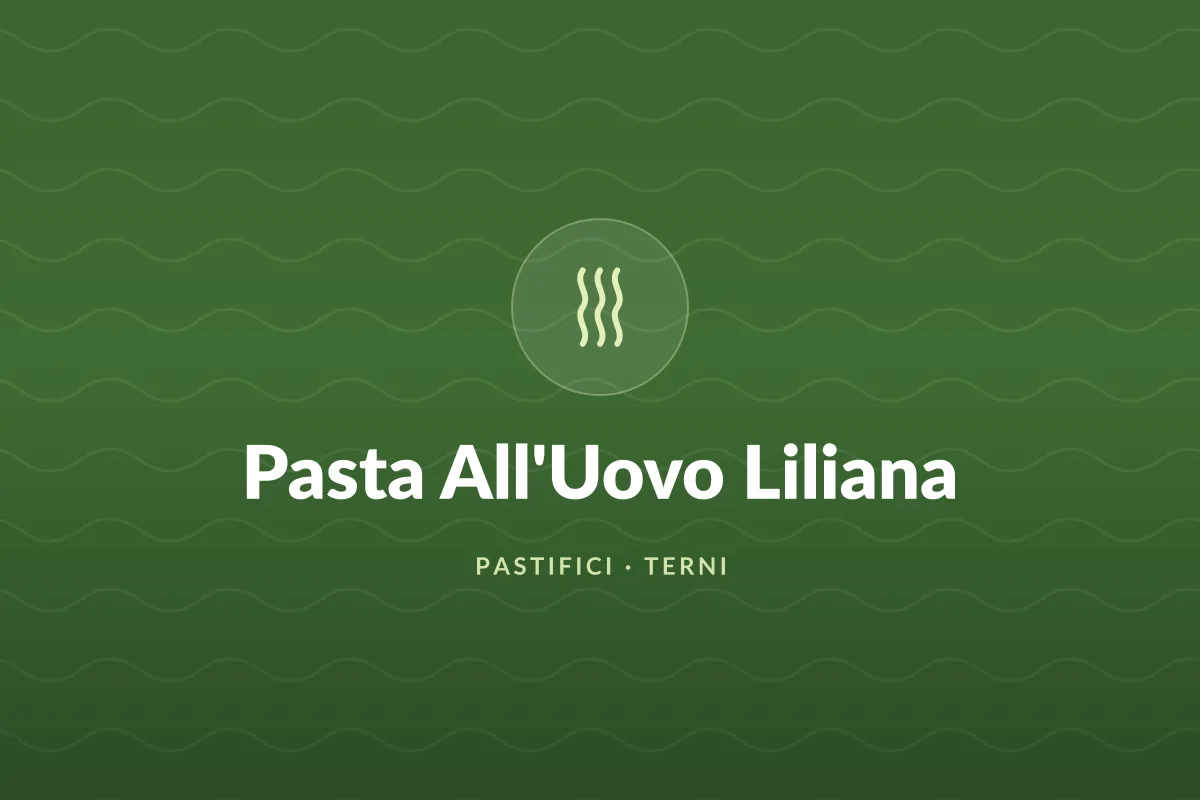 Pasta All'Uovo Liliana