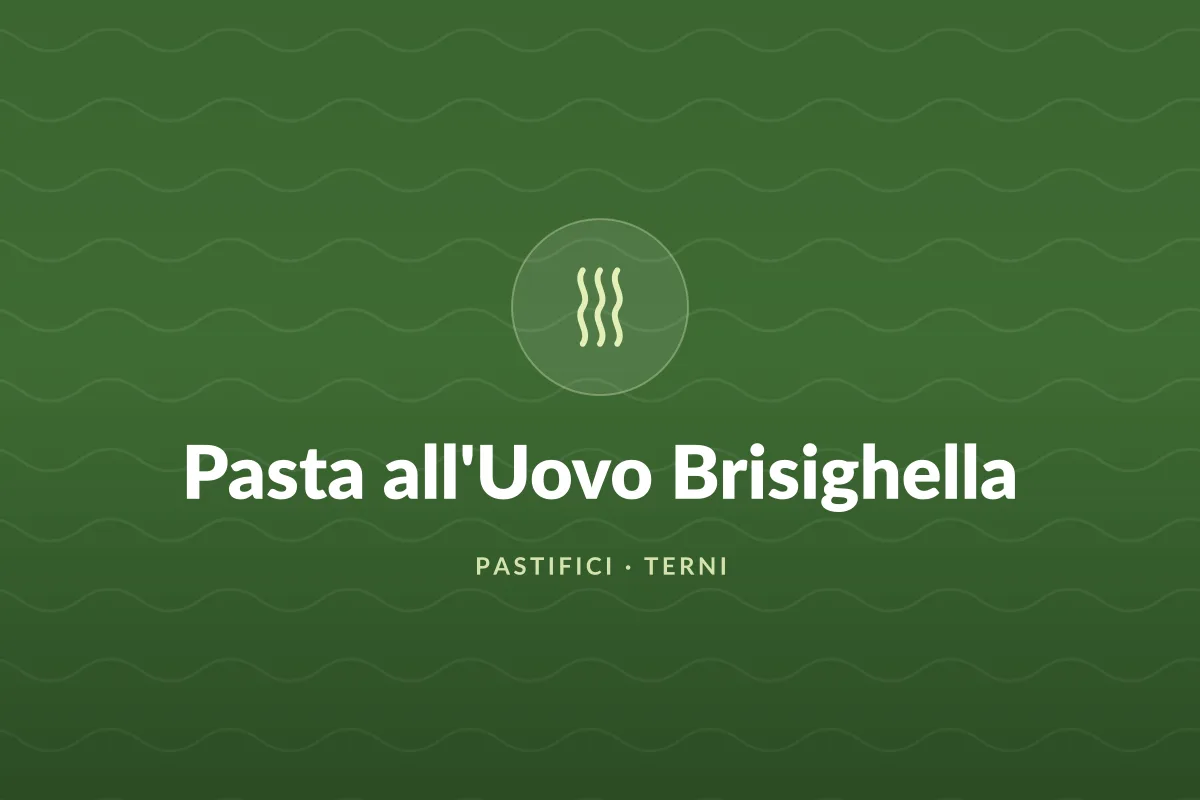 Pasta all'Uovo Brisighella