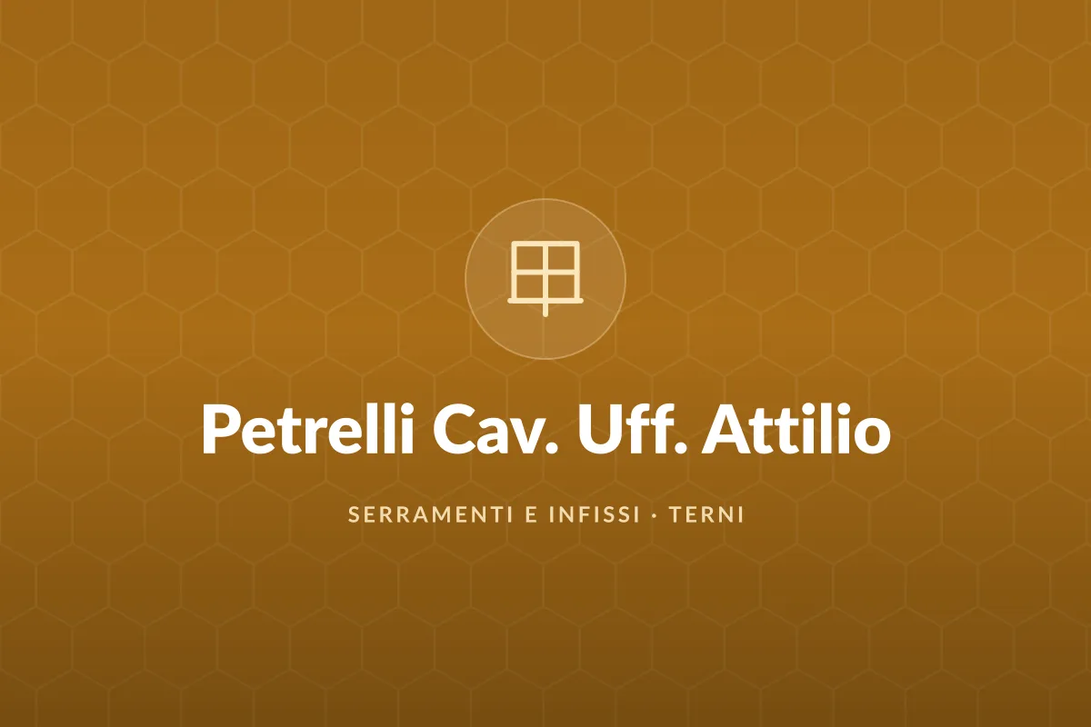 Petrelli Cav. Uff. Attilio