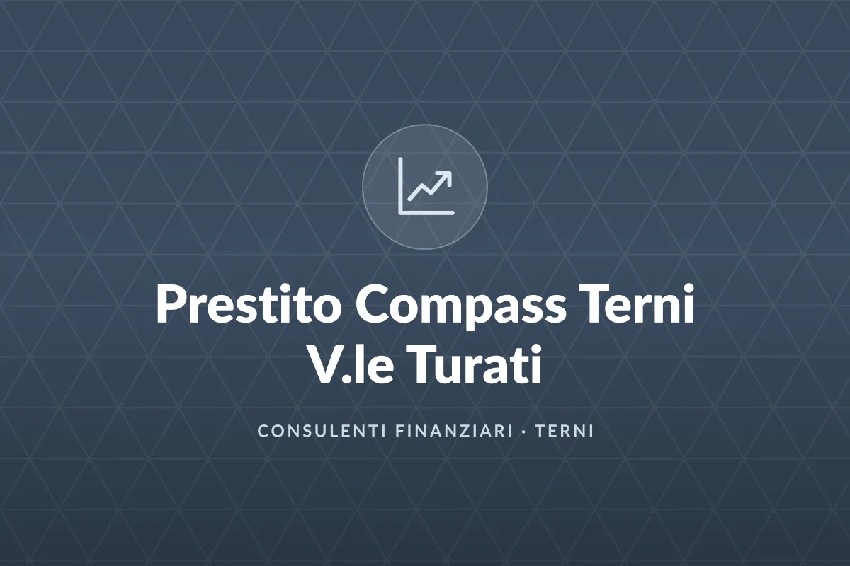 Prestito Compass Terni V.le Turati