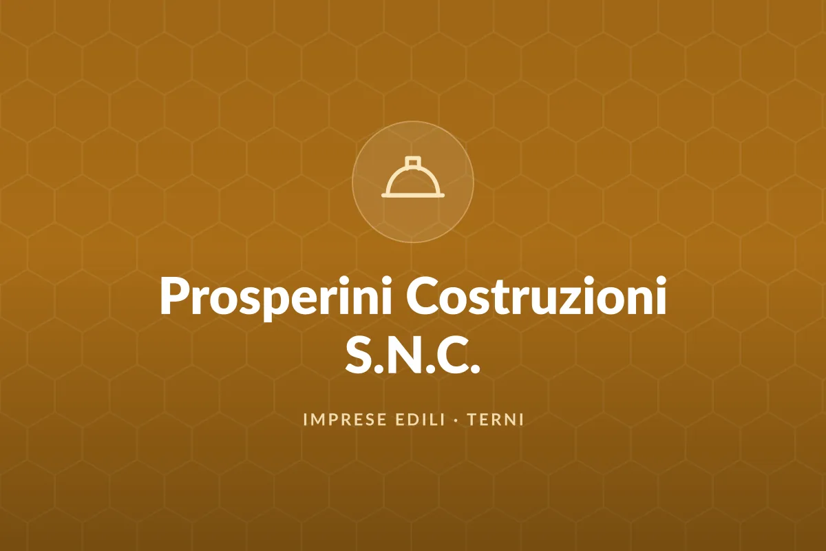 Prosperini Costruzioni S.N.C.