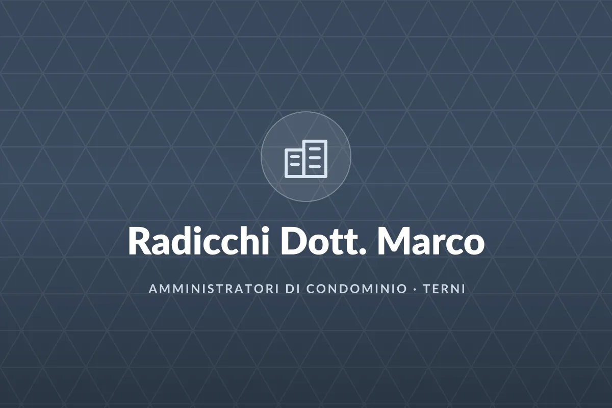 Radicchi Dott. Marco