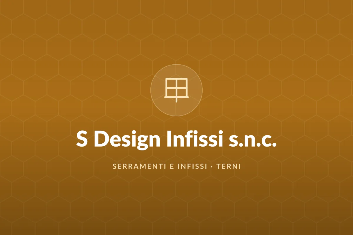S Design Infissi s.n.c.