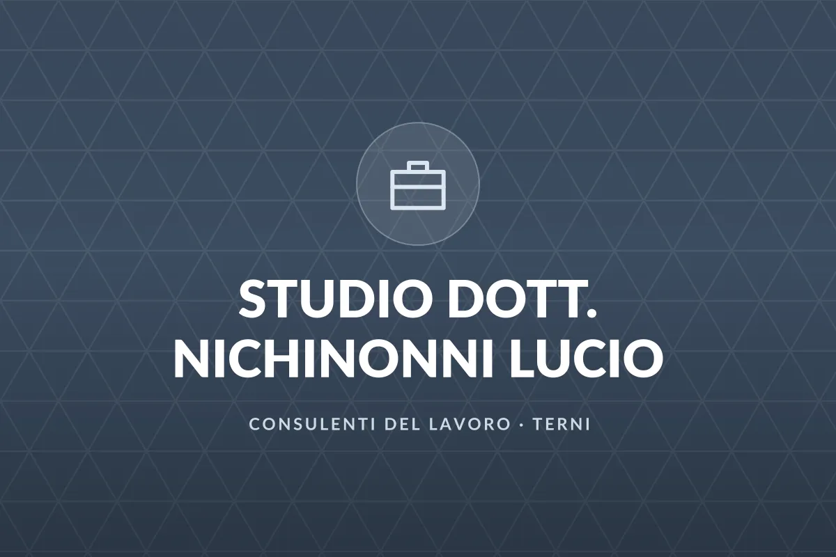 STUDIO DOTT. NICHINONNI LUCIO