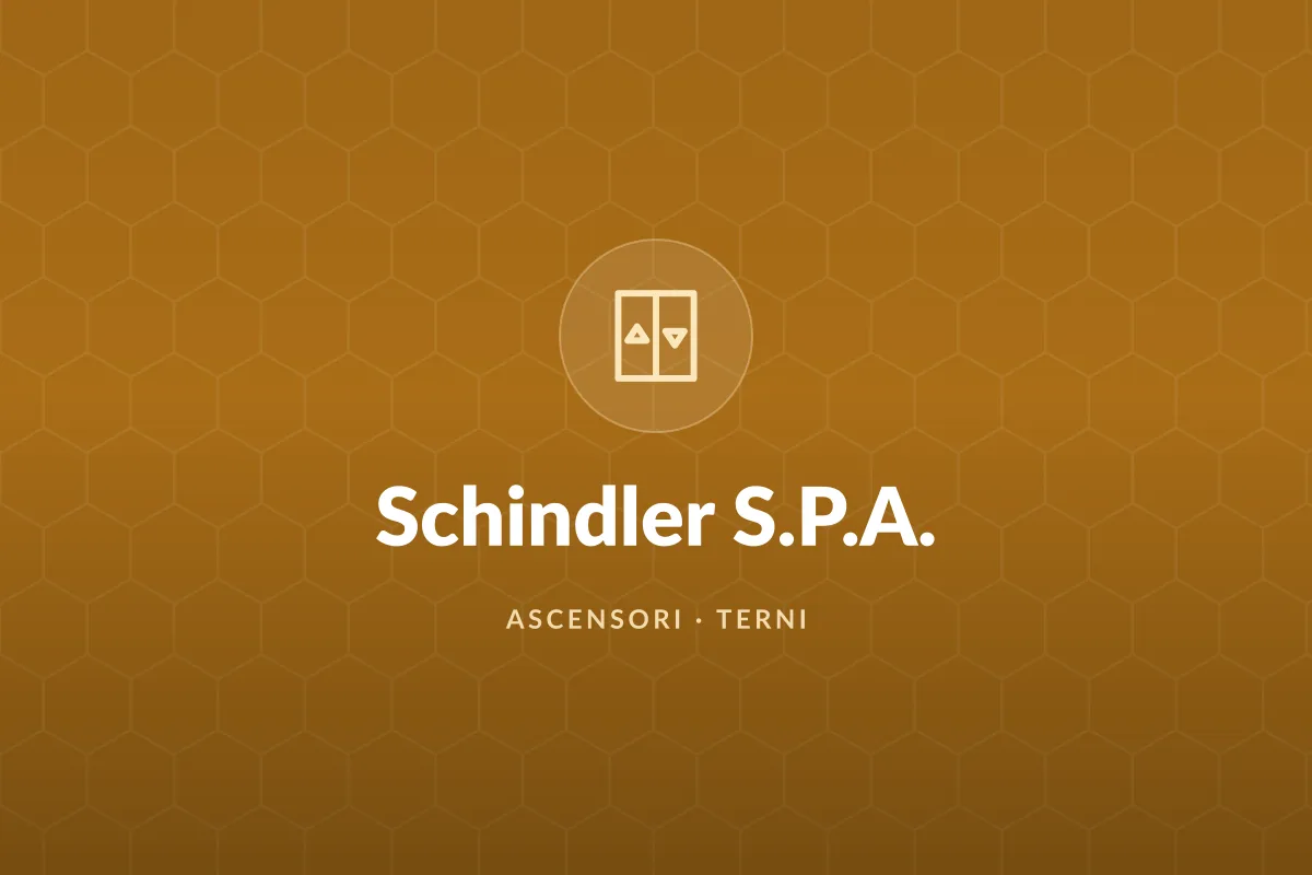 Schindler S.P.A.