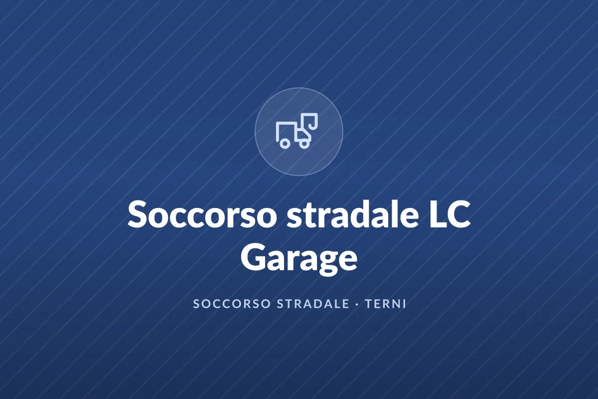 Soccorso stradale LC Garage