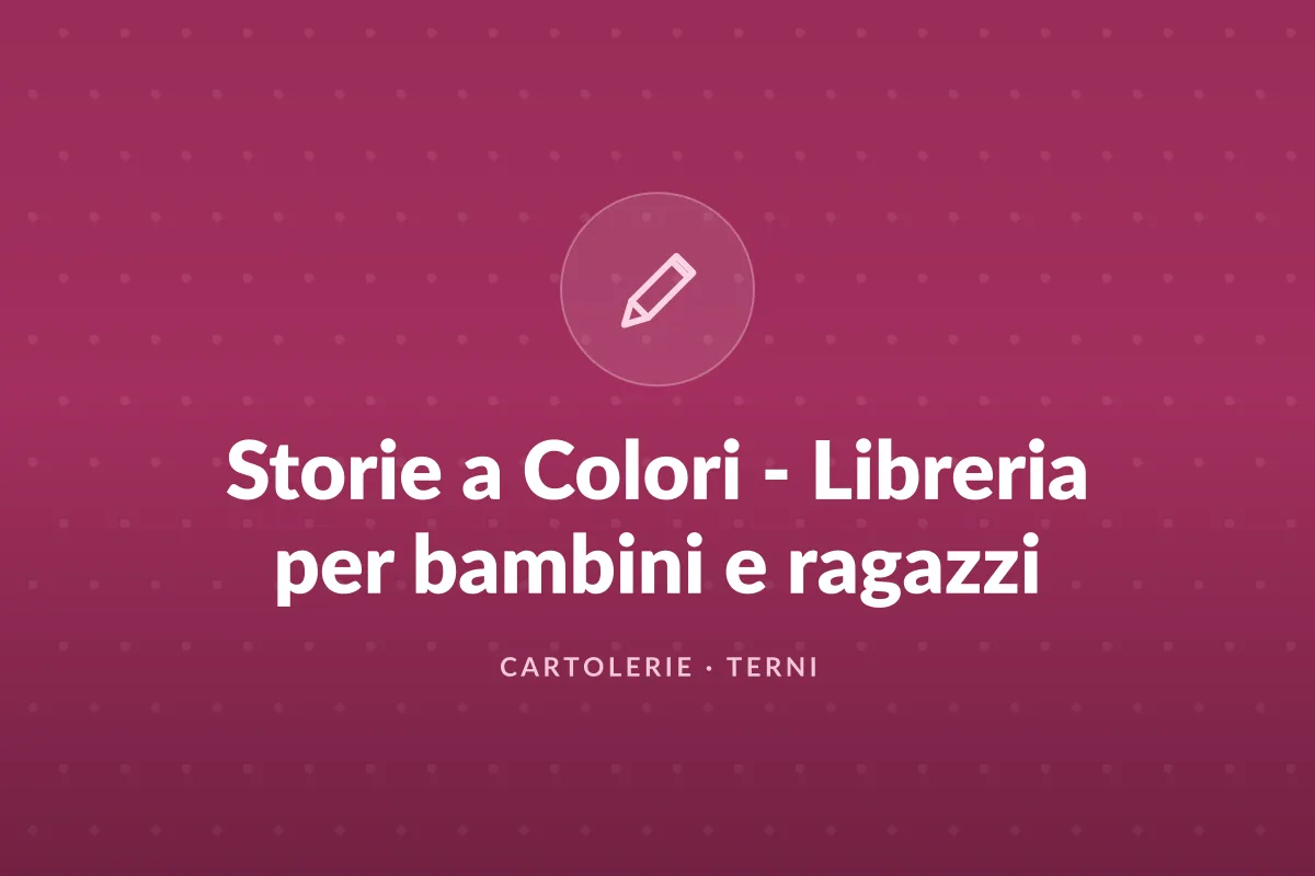 Storie a Colori - Libreria per bambini e ragazzi