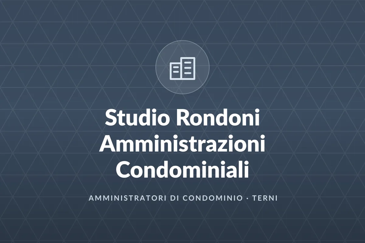 Studio Rondoni Amministrazioni Condominiali