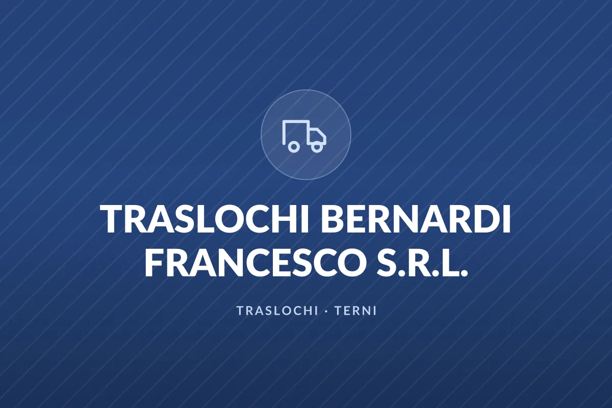 TRASLOCHI BERNARDI FRANCESCO S.R.L.