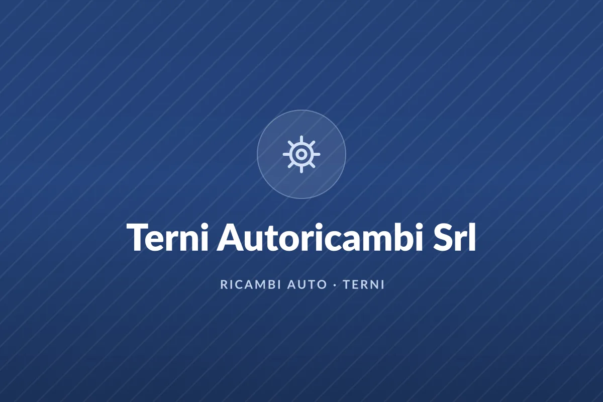 Terni Autoricambi Srl