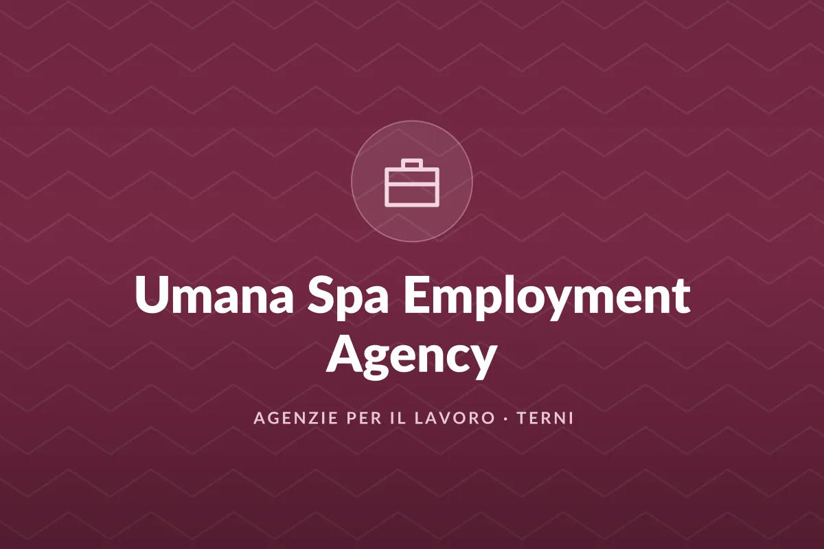 Umana Spa Employment Agency