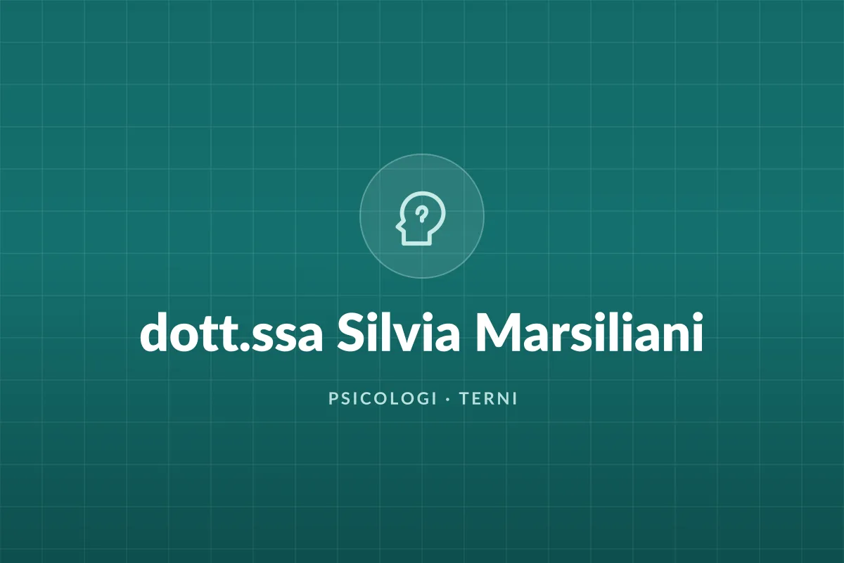 dott.ssa Silvia Marsiliani