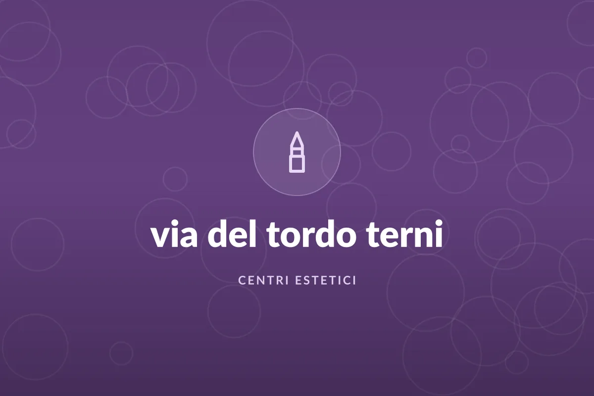 via del tordo terni