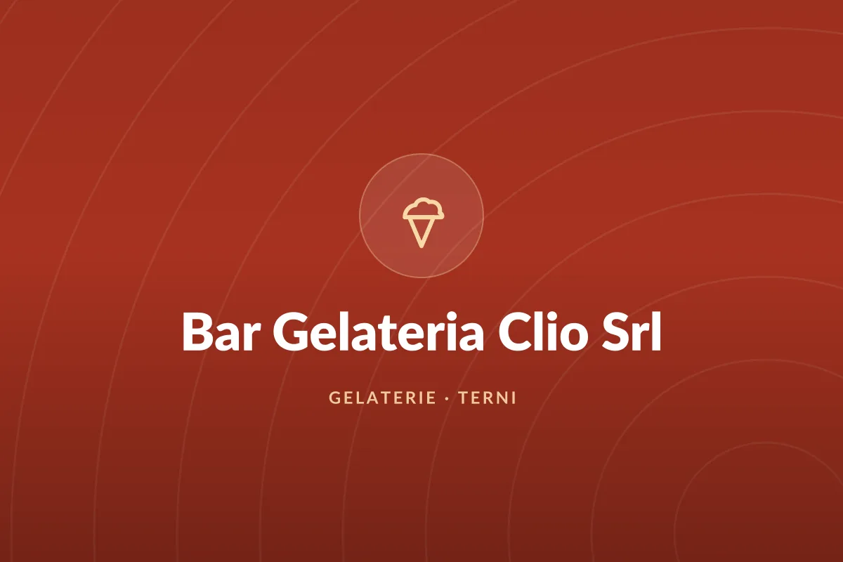 Bar Gelateria Clio Srl