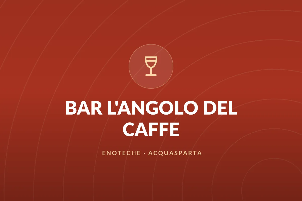 BAR L'ANGOLO DEL CAFFE