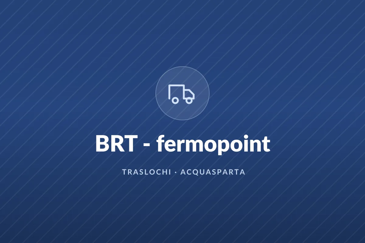 BRT - fermopoint